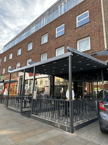 Aluminium retractable roof - retractable,