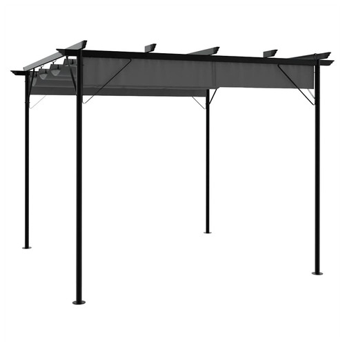 Pergola cream white 3x3m - white,