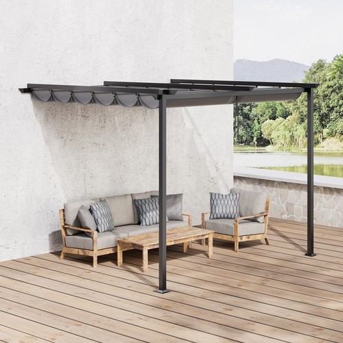 10ft 13ft wall mount patio - 10ft,