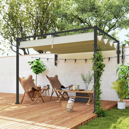 Lean to pergola - pergola, with