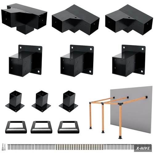 Pcs iron pergola brackets - iron,