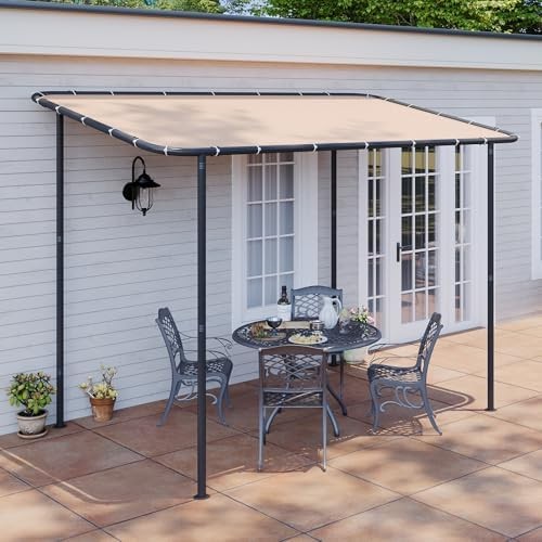 Aoxun 10x6 lean gazebo - to,