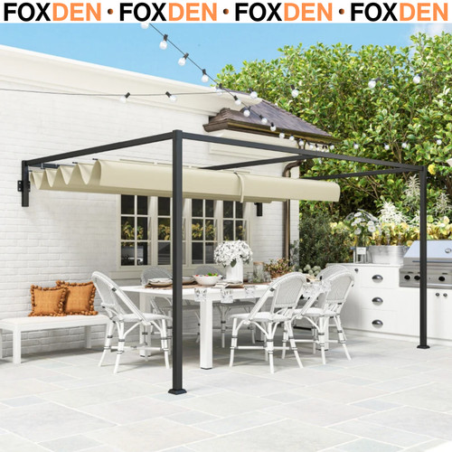3x4m lean pergola - 3x4m,