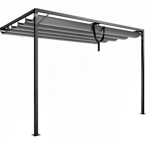 2x3m metal lean - lean-to, with